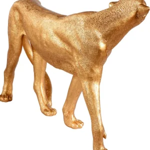 Dekotiere^DecoWoerner ener Gepard 110 Cm Lang Ohne Flecken gold