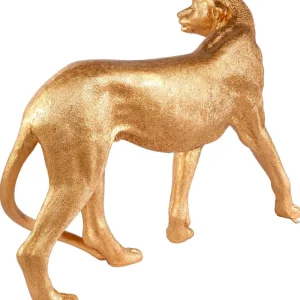 Dekotiere^DecoWoerner ener Gepard 110 Cm Lang Ohne Flecken gold