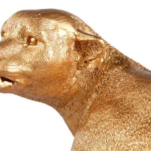 Dekotiere^DecoWoerner ener Gepard 110 Cm Lang Ohne Flecken gold