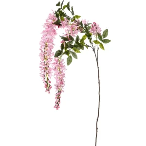 Kunstblumen^DecoWoerner Goldregen-Kunstzweig , 95 Cm rosa