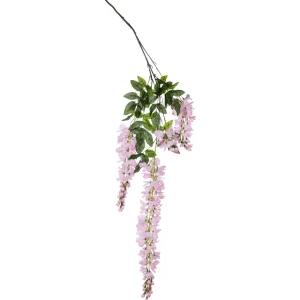 Kunstblumen^DecoWoerner Goldregen-Kunstzweig , 95 Cm rosa