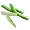 Gemüse & Kräuter^DecoWoerner Gurkensticks Lebensmittel-Attrappe, 6 Stück grün