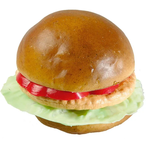 Gerichte & Fast-Food^DecoWoerner Hamburger Lebensmittel-Attrappe 11 Cm Ø braun