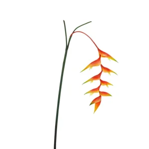 Kunstblumen^DecoWoerner Helikonie Hummerscheren Kunstblume 96 Cm orange