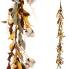 Herbstdeko | Girlanden & Ranken^DecoWoerner Herbstliche Baumwoll-Kunstpflanzen-Ranke 152 Cm braun