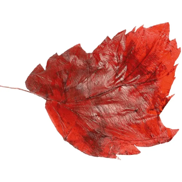 Herbstdeko | Blätter^DecoWoerner Herbstliche Kunstblätter 80 Cm, 3 Stück orange