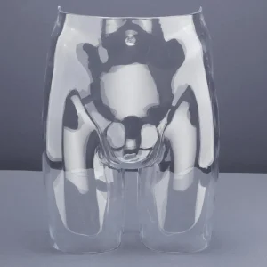 Schaufensterpuppen^DecoWoerner Herrenslip-Torso transparent