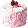 Brot & Kuchen^DecoWoerner Himbeertorte Lebensmittel-Attrappe 15cmØ rosa