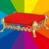 Xxl Weihnachtsdeko^DecoWoerner Hocker 85 Cm Lang