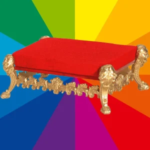Xxl Weihnachtsdeko^DecoWoerner Hocker 85 Cm Lang