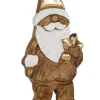 Weihnachtsfiguren^DecoWoerner Holz-Aufsteller "Nikolaus" 32 Cm Hoch braun
