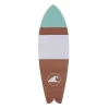 Sommerdeko^DecoWoerner Holzdisplay "Surfboard" 130 X 40 Cm mehrfarbig