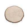 Themen-Deko | Herbstdeko^DecoWoerner Holzscheiben Display Bedruckt 30 Cm Ø braun