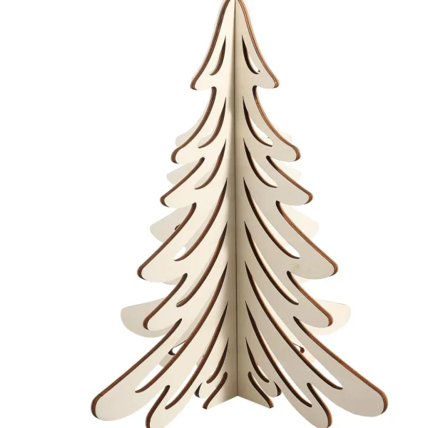 Weihnachtsfiguren^DecoWoerner Holz-Tanne, 83 Cm Hoch braun