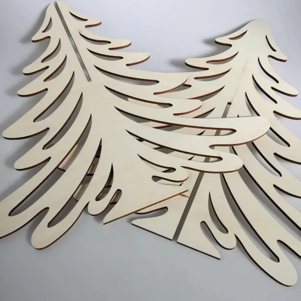 Weihnachtsfiguren^DecoWoerner Holz-Tanne, 83 Cm Hoch braun