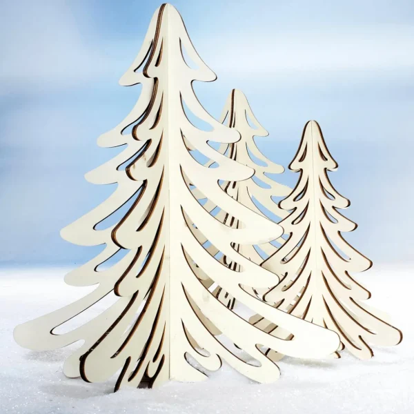 Weihnachtsfiguren^DecoWoerner Holz-Tanne, 83 Cm Hoch braun
