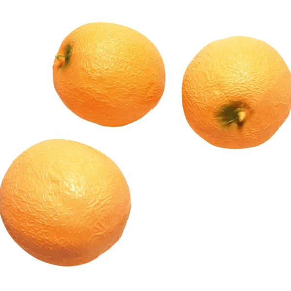 Obst & Früchte^DecoWoerner Honigmelone Lebensmittel-Attrappen orange