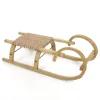 Naturdeko | Winterdeko^DecoWoerner Hornschlitten Original, 100 Cm Lang braun