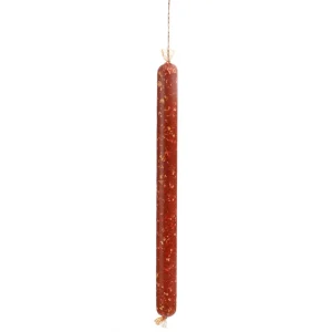 Fleisch & Wurst^DecoWoerner Italienische Salami Mittel Lebensmittel-Attrappe 55 Cm rot