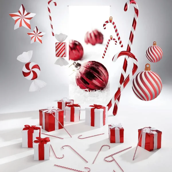 Xxl Weihnachtsdeko | Weihnachtsfiguren^DecoWoerner Jumbo Candy Cane, Zuckerstange, 120 Cm rot