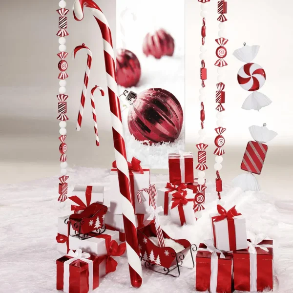 Xxl Weihnachtsdeko | Weihnachtsfiguren^DecoWoerner Jumbo Candy Cane, Zuckerstange, 120 Cm rot