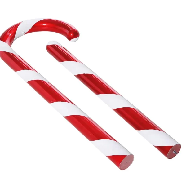Xxl Weihnachtsdeko | Weihnachtsfiguren^DecoWoerner Jumbo Candy Cane, Zuckerstange, 215 Cm rot