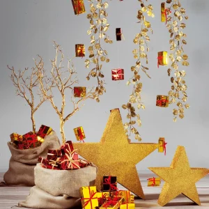 Herbstdeko^DecoWoerner Jutesack 80 Cm Hoch, 5 Stück braun