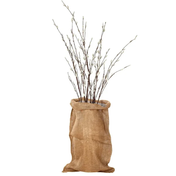 Herbstdeko^DecoWoerner Jutesack 80 Cm Hoch, 5 Stück braun