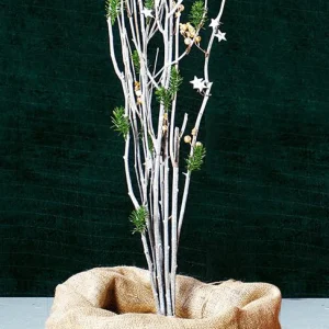 Herbstdeko^DecoWoerner Jutesack 80 Cm Hoch, 5 Stück braun