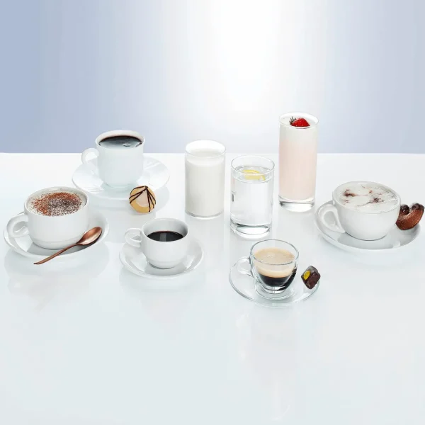 Getränke^DecoWoerner Kaffee Lebensmittel-Attrappe 7,50 Cm weiß