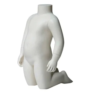 Schaufensterpuppen^DecoWoerner Kinder Schaufensterfigur Headless, , 2 Jahre weiß