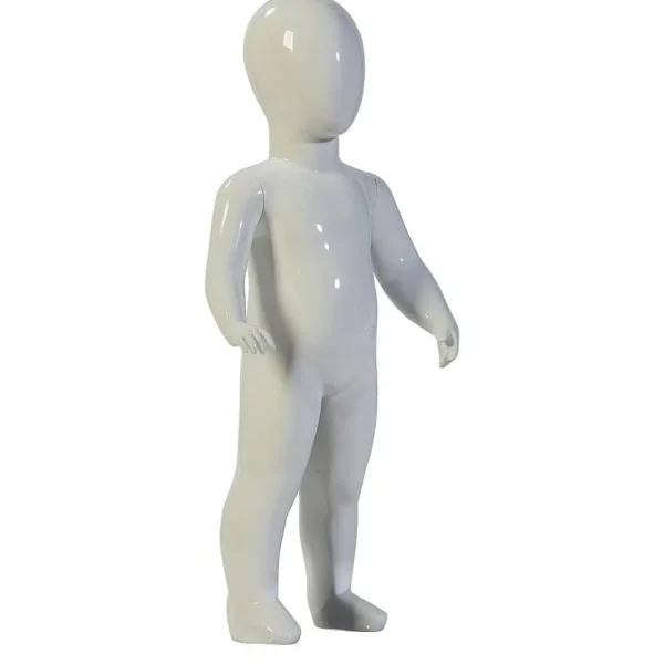 Schaufensterpuppen^DecoWoerner Kinder Schaufensterfigur 2 Jahre weiß