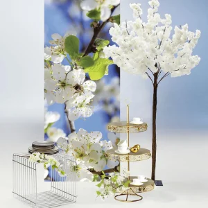Frühlingsdeko | Kunstbäume^DecoWoerner Kirschblüten-Baum, 180 Cm weiß