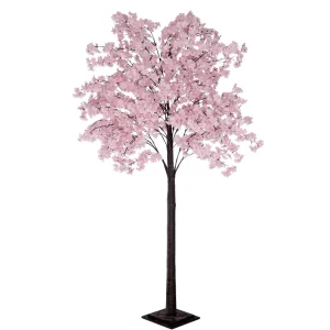 Kunstbäume^DecoWoerner Kirschblüten-Baum, 240 Cm, rosa