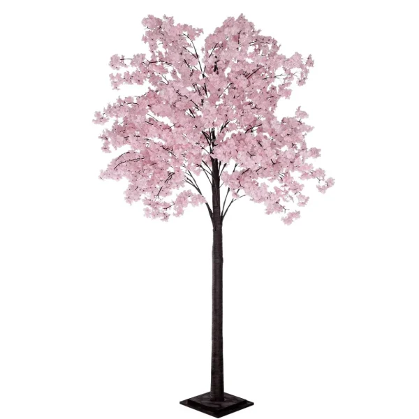 Kunstbäume^DecoWoerner Kirschblüten-Baum, 240 Cm, rosa