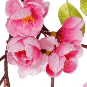 Kunstbäume^DecoWoerner Kirschblüten-Kunstbaum Mit Standplatte 120 Cm rosa