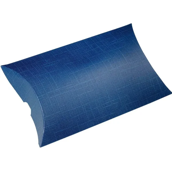 Geschenkboxen^DecoWoerner Kissenschachtel 17 Cm Lang, 10 Stück, blau