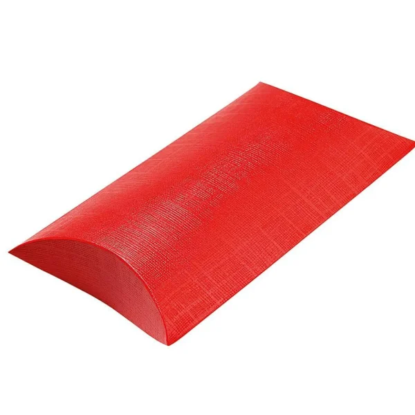 Geschenkboxen^DecoWoerner Kissenschachtel 17 Cm Lang, , 10 Stück rot