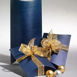 Geschenkboxen^DecoWoerner Kissenschachtel 17 Cm Lang, 10 Stück, blau