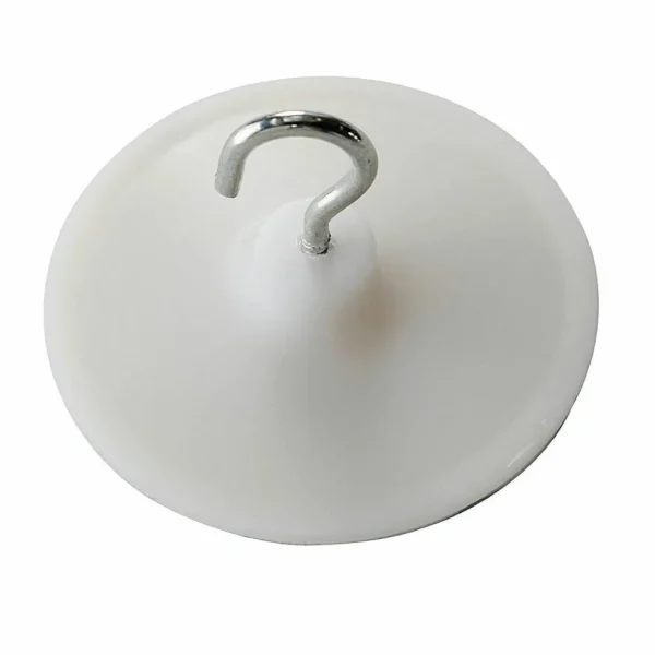 Dekorationshilfen & Werkzeug^DecoWoerner Klebehaken Rund, 40 Mm Ø, 10 Stück weiß