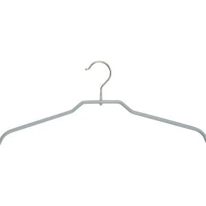 Kleiderbügel^DecoWoerner Kleiderbügel Anti-Rutsch Topform 45 Cm, silber