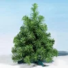 Tischbäume & Tannenzweige | Künstliche Weihnachtsbäume^DecoWoerner Kleine Kunsttanne 40 Cm grün