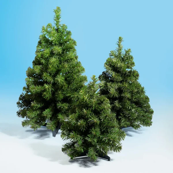 Tischbäume & Tannenzweige | Künstliche Weihnachtsbäume^DecoWoerner Kleine Kunsttanne 80 Cm grün