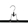 Kleiderbügel^DecoWoerner Klemmbügel Anti-Rutsch 26 Cm, , 1 Karton A´50 Stück schwarz