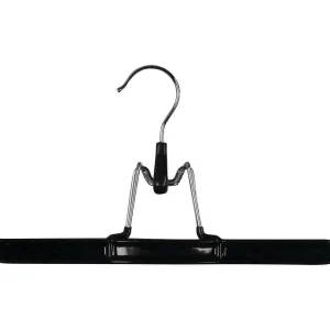 Kleiderbügel^DecoWoerner Klemmbügel Anti-Rutsch 26 Cm, , 1 Karton A´50 Stück schwarz