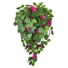 Schwer Entflammbare Kunstpflanzen^DecoWoerner Künstliche Bougainvilleahänger Schwer Entflammbar B1 rosa