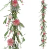 Sommerdeko | Girlanden & Ranken^DecoWoerner Künstliche Dahlien-Girlande Kunstranke 158 Cm rosa