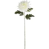 Kunstblumen^DecoWoerner Künstliche Dahlien-Stielblume, 80 Cm weiß