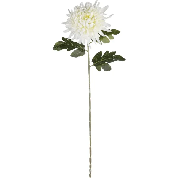 Kunstblumen^DecoWoerner Künstliche Dahlien-Stielblume, 80 Cm weiß