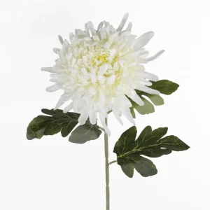 Kunstblumen^DecoWoerner Künstliche Dahlien-Stielblume, 80 Cm weiß